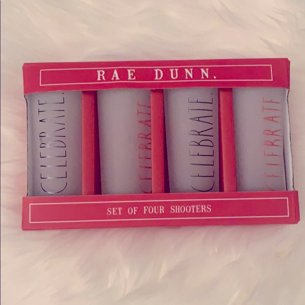 Rae Dunn Set of four Shooters